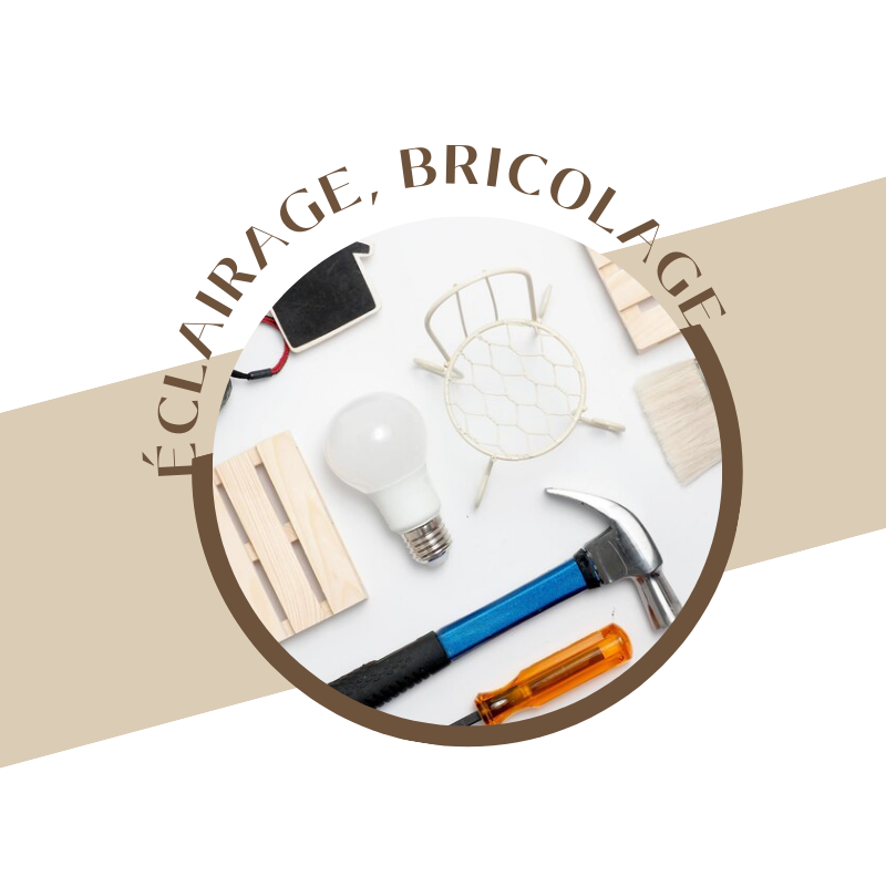Collection Lumière & Création : Éclairage et Outils de Bricolage pour Transformer Votre Espace