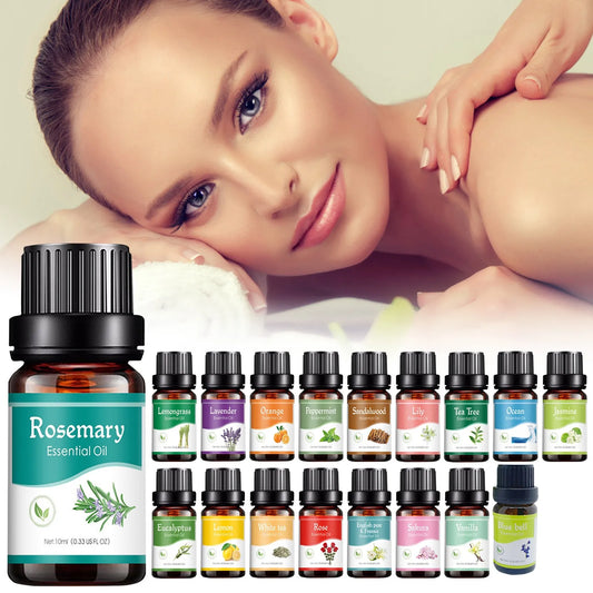 Huile Essentielle Naturelle 10ML – Recharge Parfumée pour Diffuseur, Humidificateur et Aromathérapie