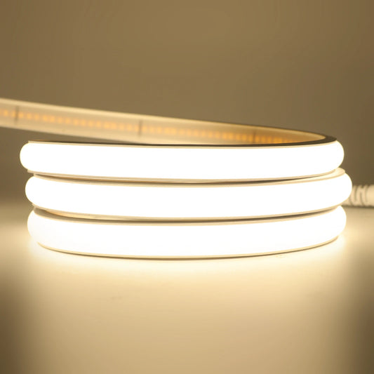 Bande Lumineuse LED COB résistante, Néon Flexible, 12V 24V, 0.5-20M, 320 Gible, Haute Densité, Éclairage Linéaire 