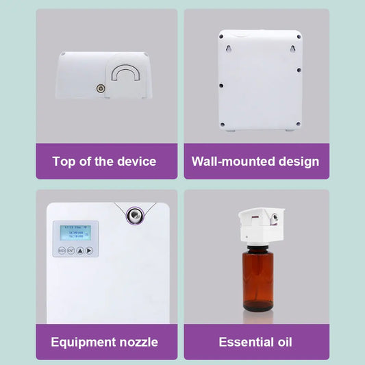 Diffuseur de Parfum Intelligent – Appareil d’Aromathérapie avec Contrôle par Application